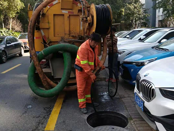 德城排污管道清淤